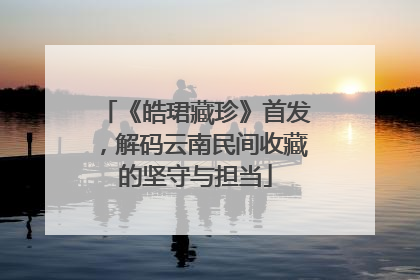 《皓珺藏珍》首发，解码云南民间收藏的坚守与担当
