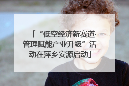 “低空经济新赛道·管理赋能产业升级”活动在萍乡安源启动