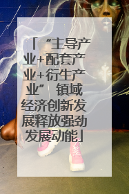 “主导产业+配套产业+衍生产业” 镇域经济创新发展释放强劲发展动能