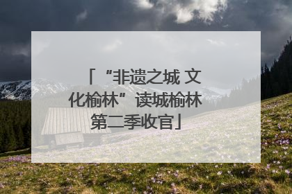 “非遗之城 文化榆林”读城榆林第二季收官