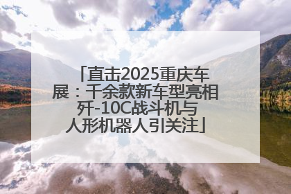 直击2025重庆车展：千余款新车型亮相 歼-10C战斗机与人形机器人引关注