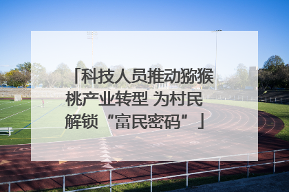 科技人员推动猕猴桃产业转型 为村民解锁“富民密码”