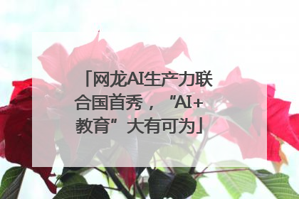 网龙AI生产力联合国首秀，“AI+教育”大有可为
