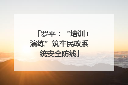 罗平：“培训+演练”筑牢民政系统安全防线