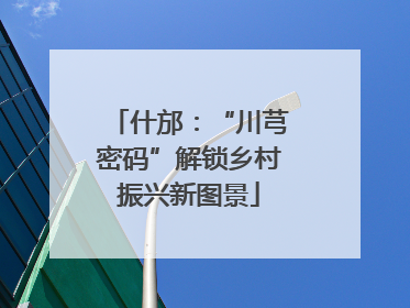 什邡：“川芎密码”解锁乡村振兴新图景