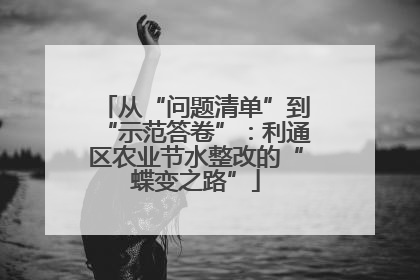 从“问题清单”到“示范答卷”：利通区农业节水整改的“蝶变之路”