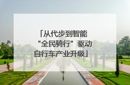 从代步到智能 “全民骑行”驱动自行车产业升级