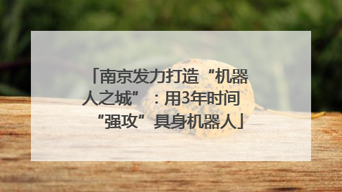 南京发力打造“机器人之城”：用3年时间“强攻”具身机器人