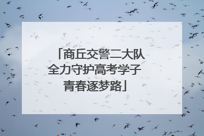 商丘交警二大队全力守护高考学子青春逐梦路