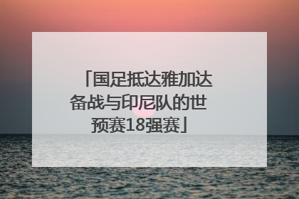 国足抵达雅加达备战与印尼队的世预赛18强赛