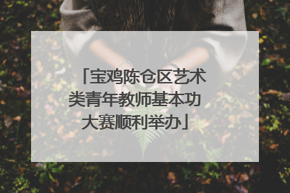 宝鸡陈仓区艺术类青年教师基本功大赛顺利举办