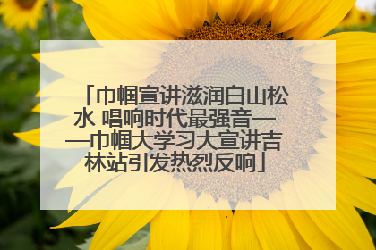 巾帼宣讲滋润白山松水 唱响时代最强音——巾帼大学习大宣讲吉林站引发热烈反响
