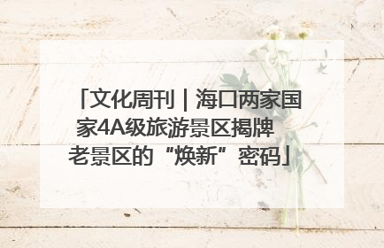 文化周刊｜海口两家国家4A级旅游景区揭牌 老景区的“焕新”密码