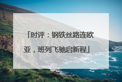 时评：钢铁丝路连欧亚，班列飞驰启新程