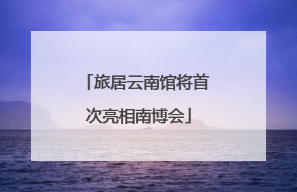 旅居云南馆将首次亮相南博会
