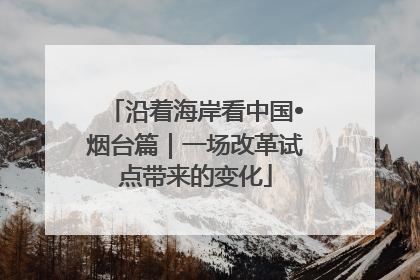 沿着海岸看中国•烟台篇｜一场改革试点带来的变化