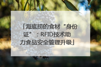 海底捞的食材“身份证”：RFID技术助力食品安全管理升级