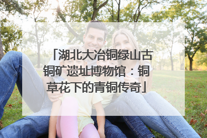 湖北大冶铜绿山古铜矿遗址博物馆：铜草花下的青铜传奇
