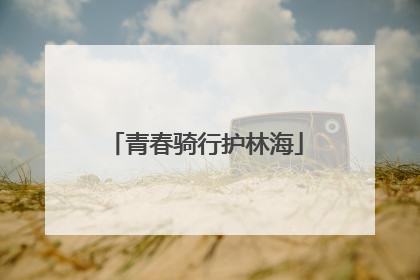 青春骑行护林海