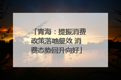 青海：提振消费政策落地显效 消费态势回升向好