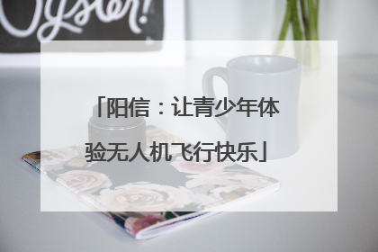 阳信：让青少年体验无人机飞行快乐