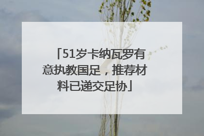 51岁卡纳瓦罗有意执教国足，推荐材料已递交足协