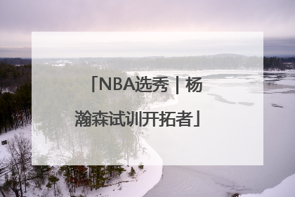 NBA选秀｜杨瀚森试训开拓者